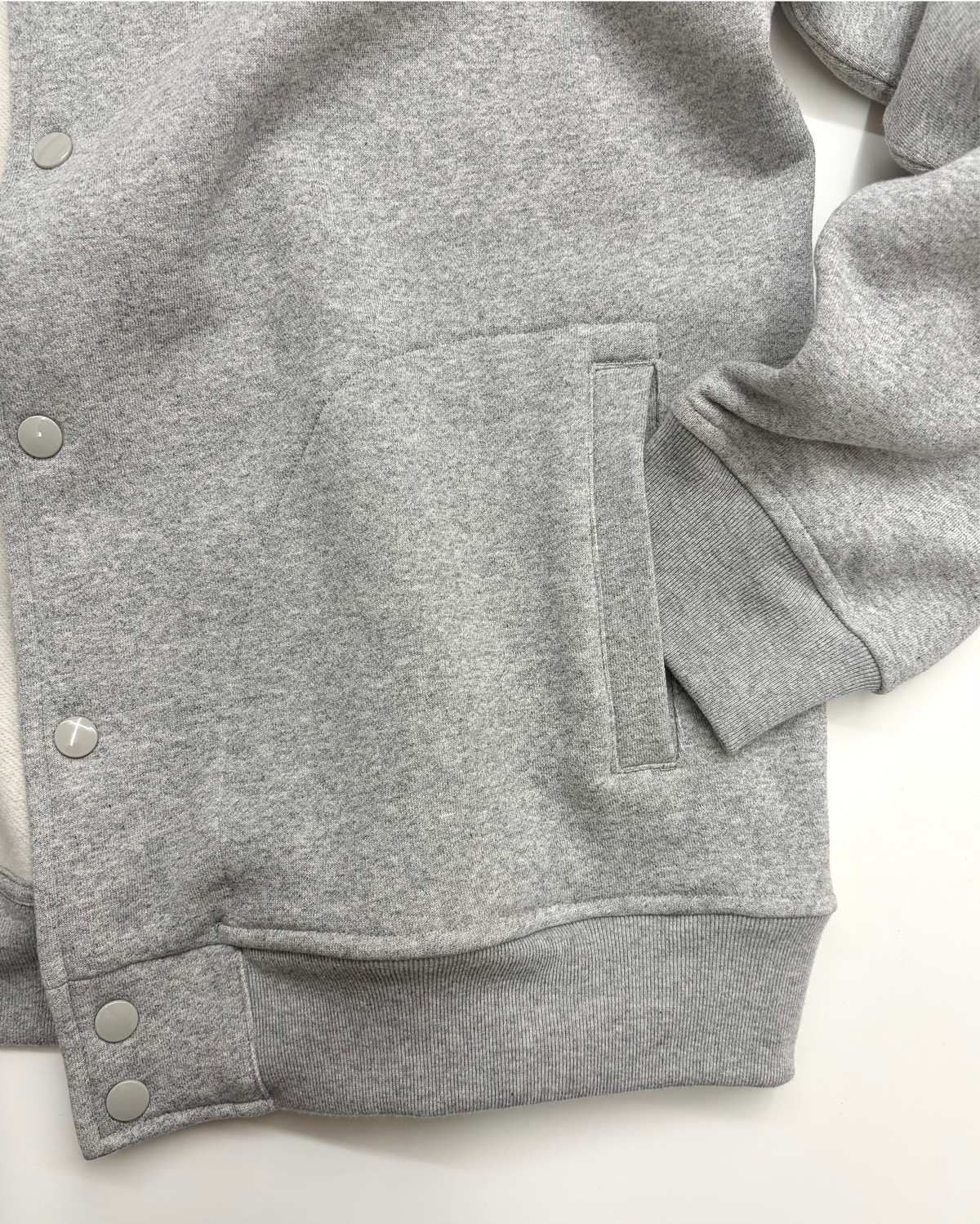 SWEAT STADIUM JACKET BLACK