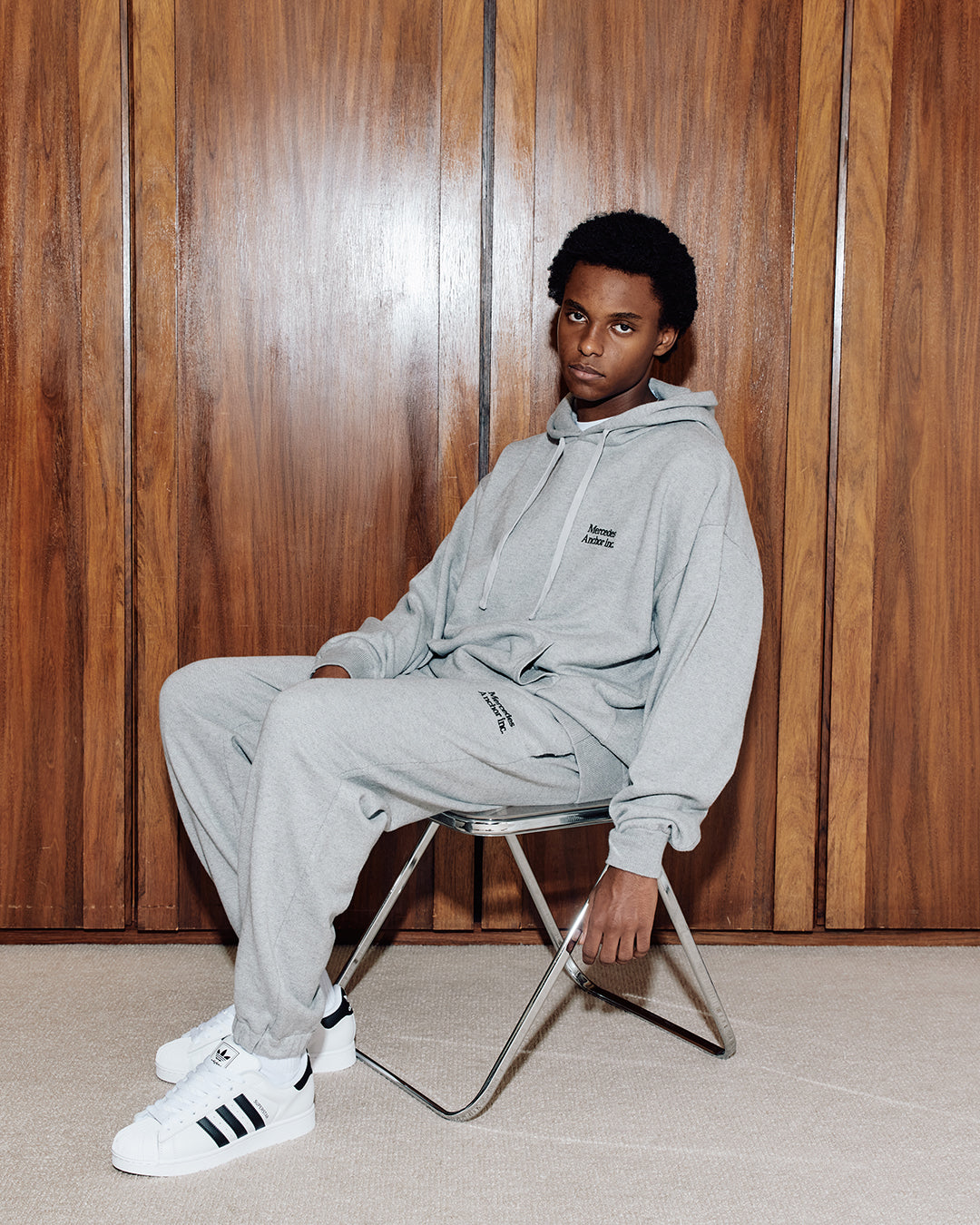 CASHMERE BLENDED KNIT PANTS BLACK