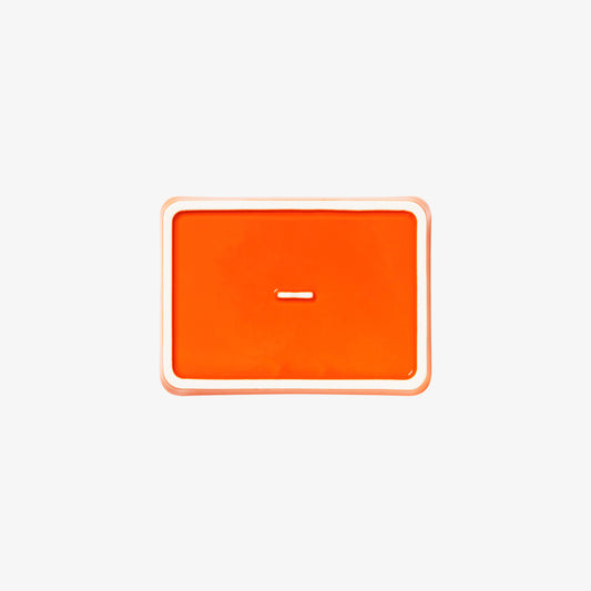 IN HERE CERAMIC TRAY ORANGE