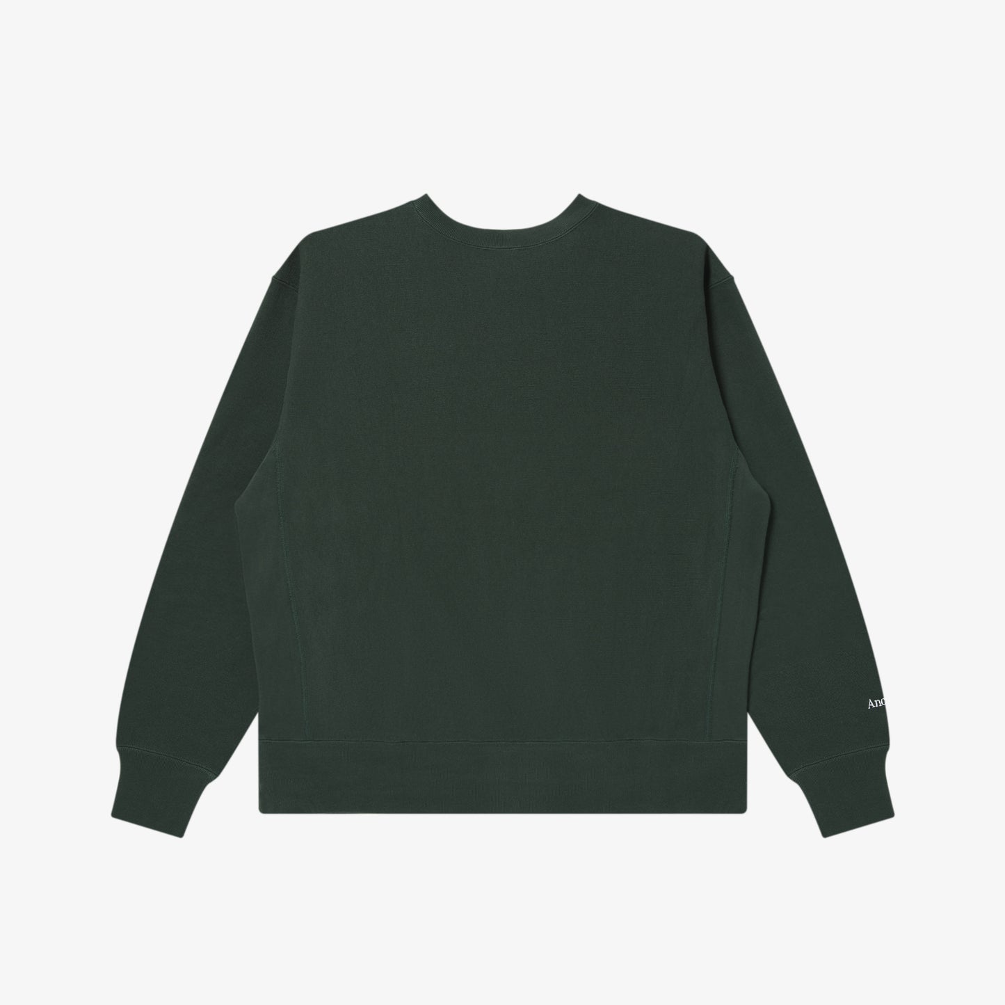 REVERSE WEAVE® INTERNET CREW SWEAT DARK GREEN