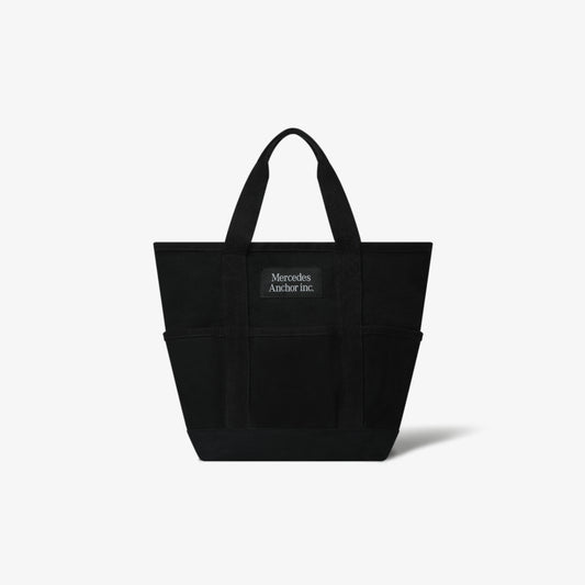 SIX POCKET MINI TOTE BLACK