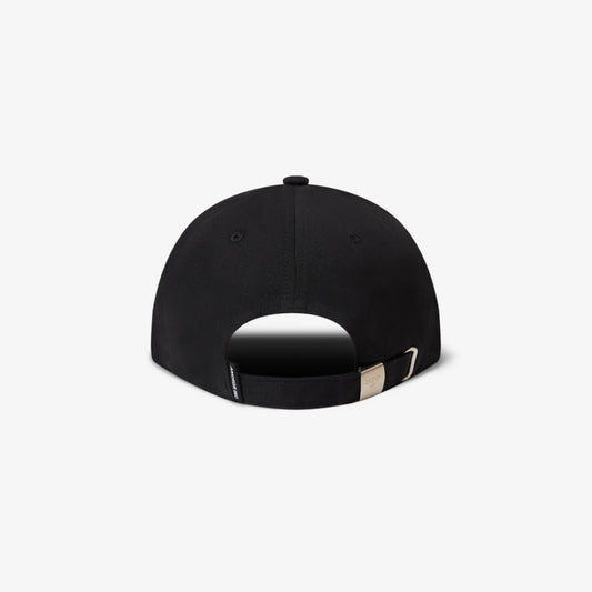 ONE LINE LOGO CAP BLACK