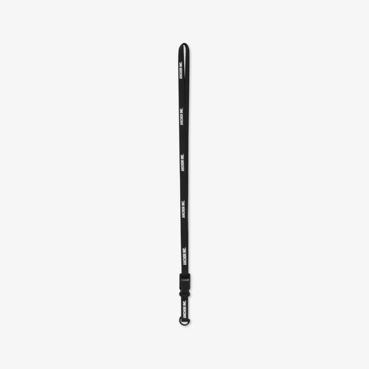NALLOW TAPE NECK STRAP BLACK