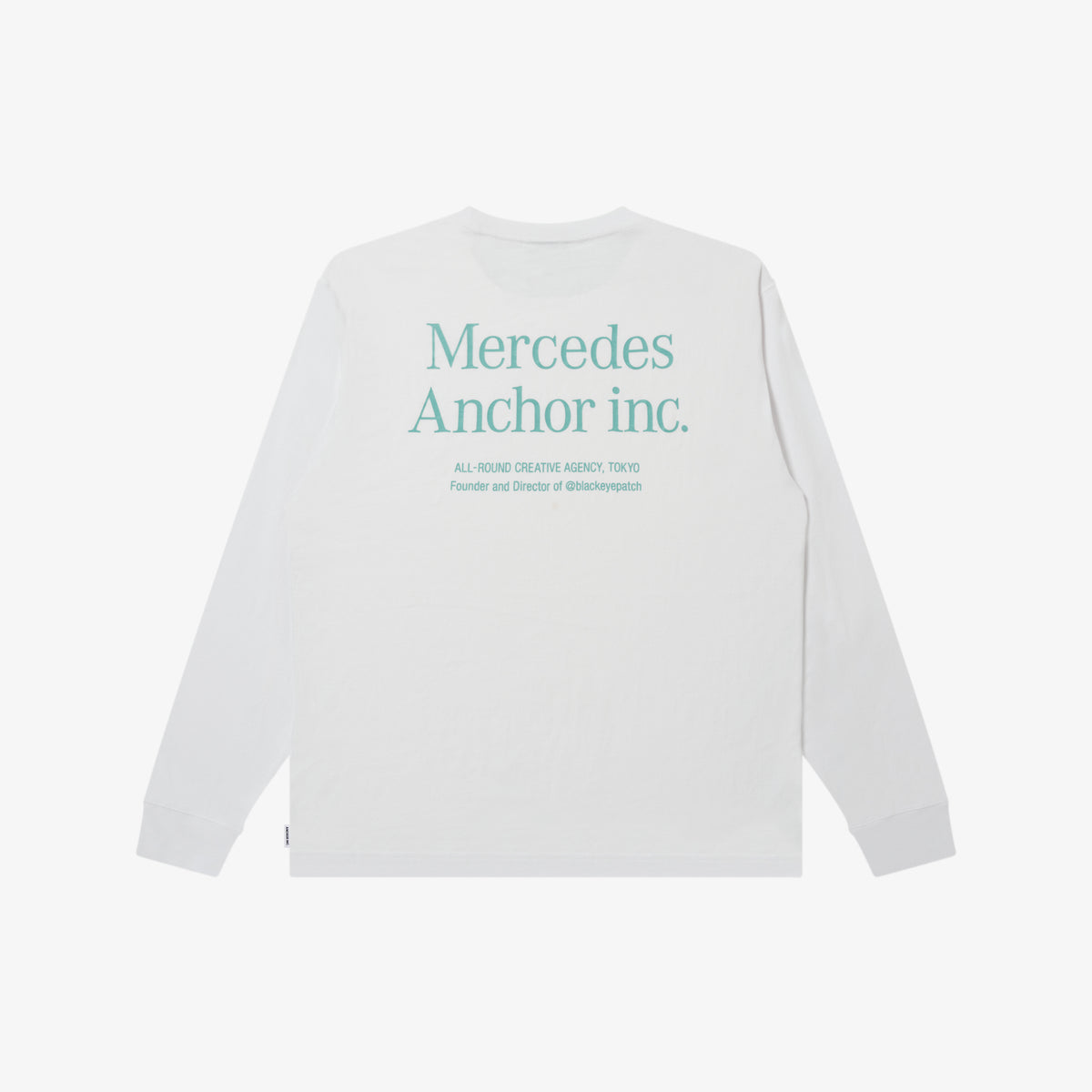 LOGO L/S TEE WHITE