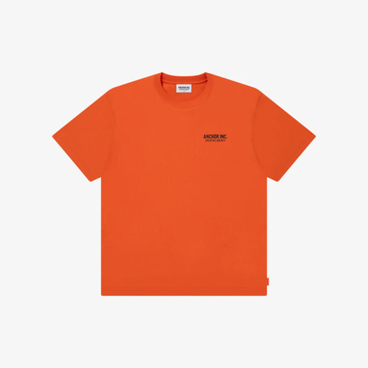 BOLD LOGO TEE ORANGE