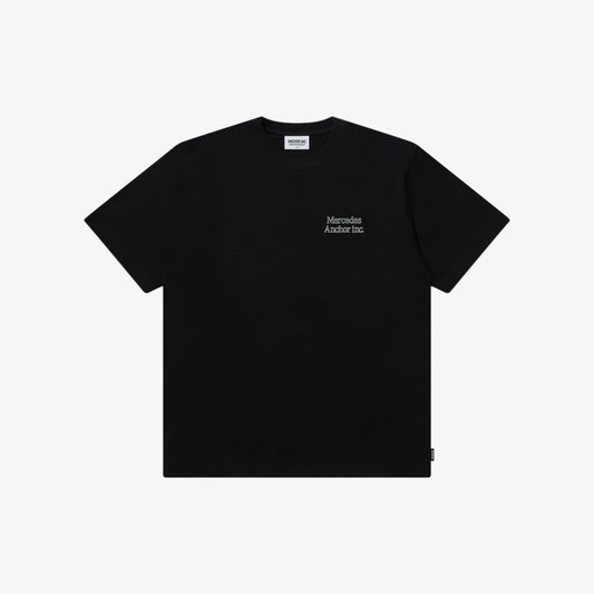OUTLINE LOGO TEE BLACK
