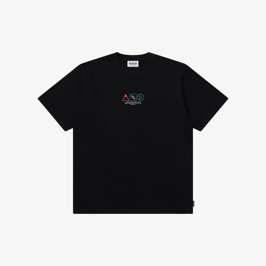 UTILITY ICON TEE BLACK