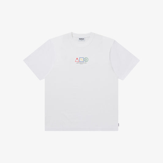 UTILITY ICON TEE WHITE
