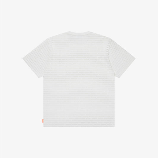 URL STRIPED TEE WHITE