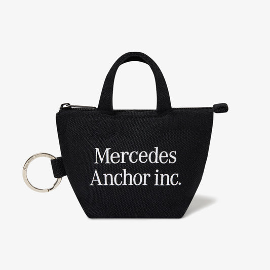 MINI TOTE KEYCHAIN BLACK