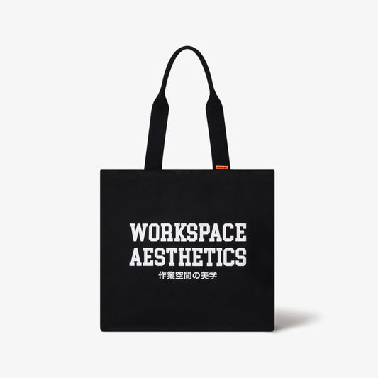 W.A. COLLEGE TOTE BLACK