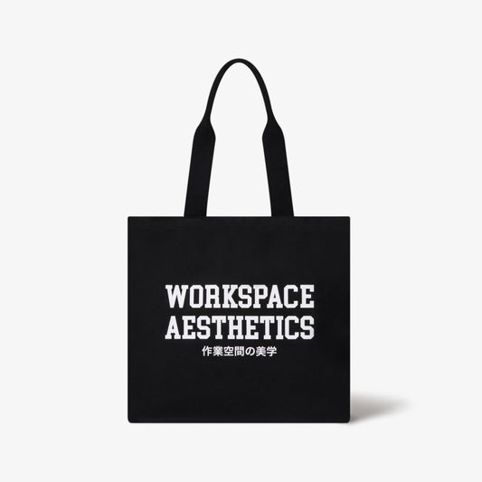 W.A. COLLEGE TOTE BLACK