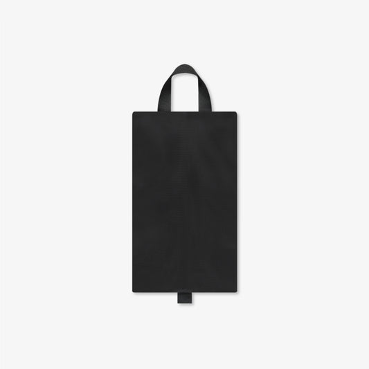 MESH GYM SHOES BAG BLACK