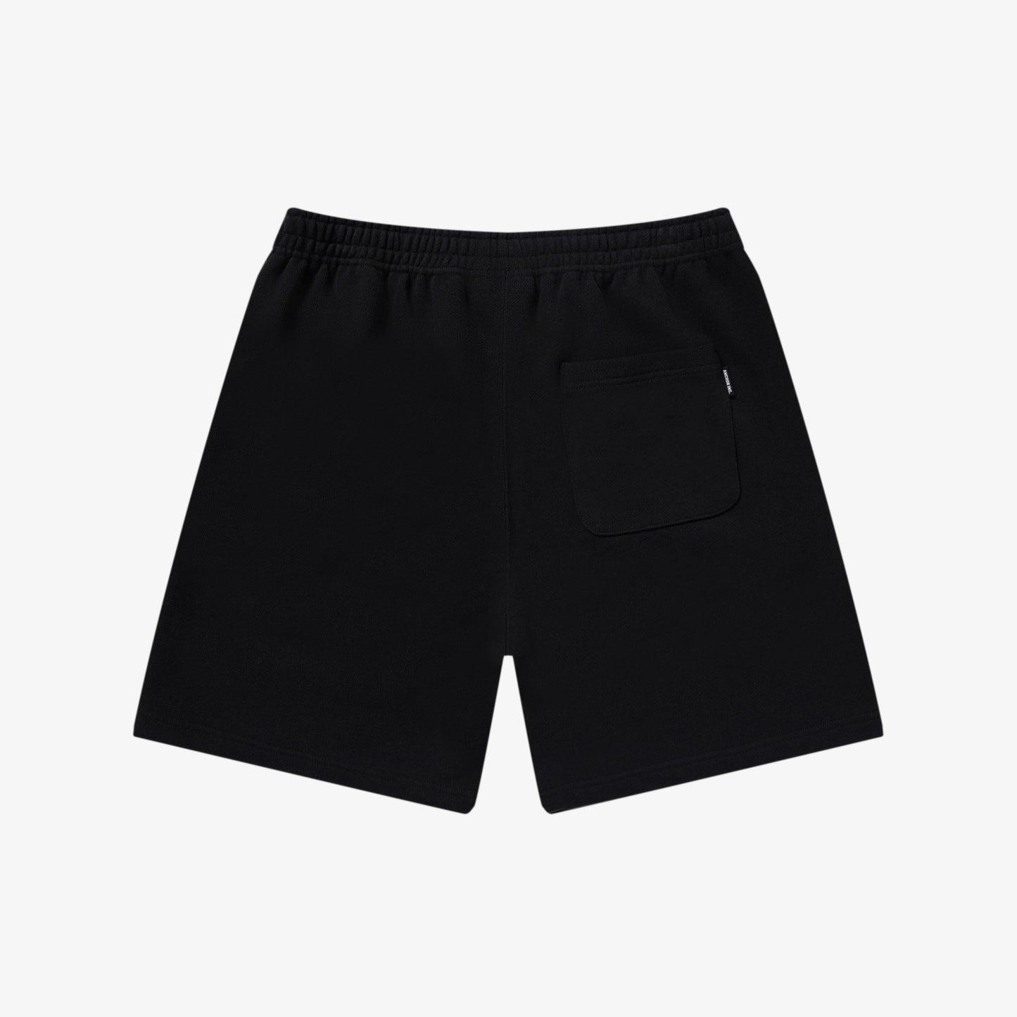BOLD LOGO PATCHED SWEAT SHORTS BLACK