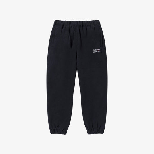 V-DAY LOGO SWEAT PANTS BLACK
