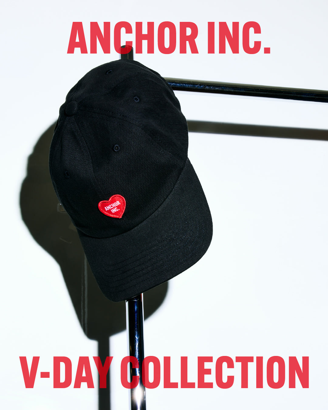 V-DAY PATCHED CAP BLACK