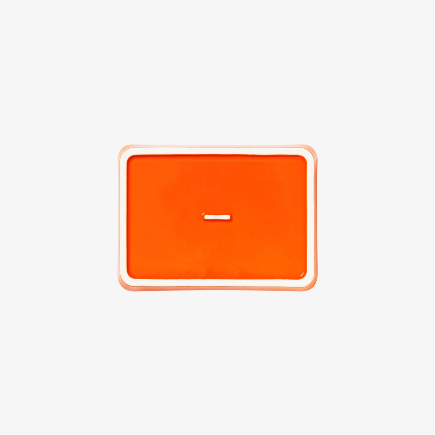 IN HERE CERAMIC TRAY ORANGE