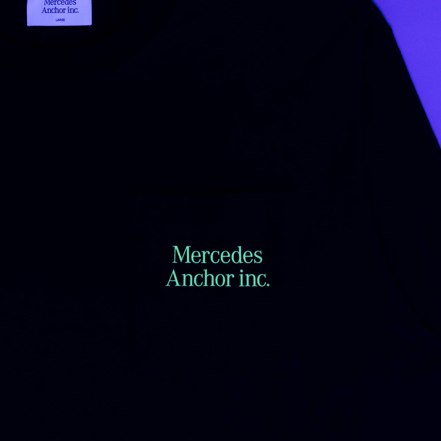 Anchor Inc. Glow Logo LS Tee