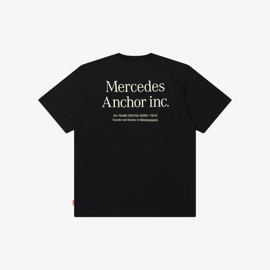 GLOW LOGO TEE BLACK