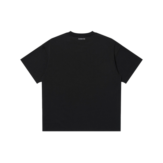 Anchor inc. INTERNET Tee BLACK