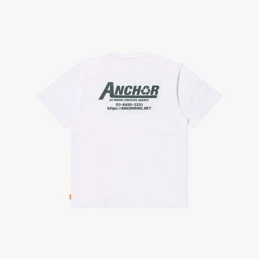 Anchor inc. Rycycle Service Tee WHITE