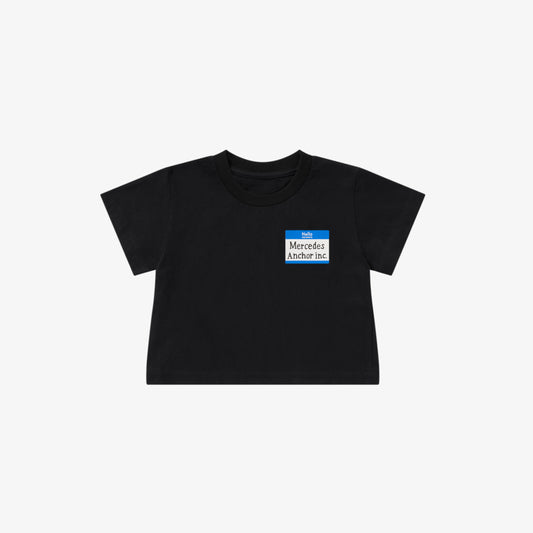 Anchor inc. LABEL Kids Tee BLACK