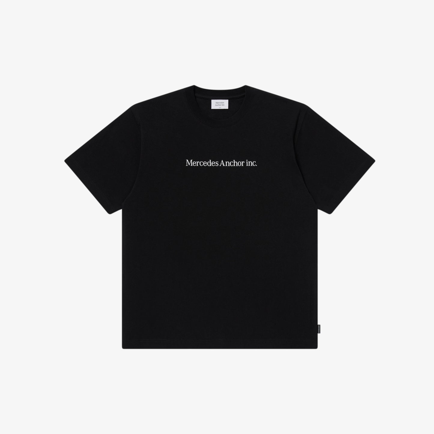 Anchor inc. Logo Tee BLACK