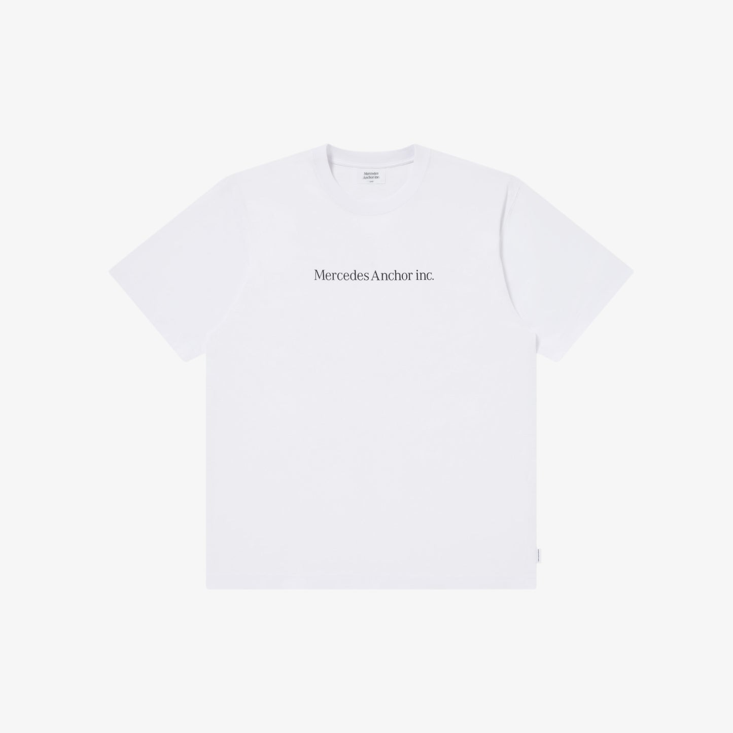 Anchor inc. Logo Tee WHITE
