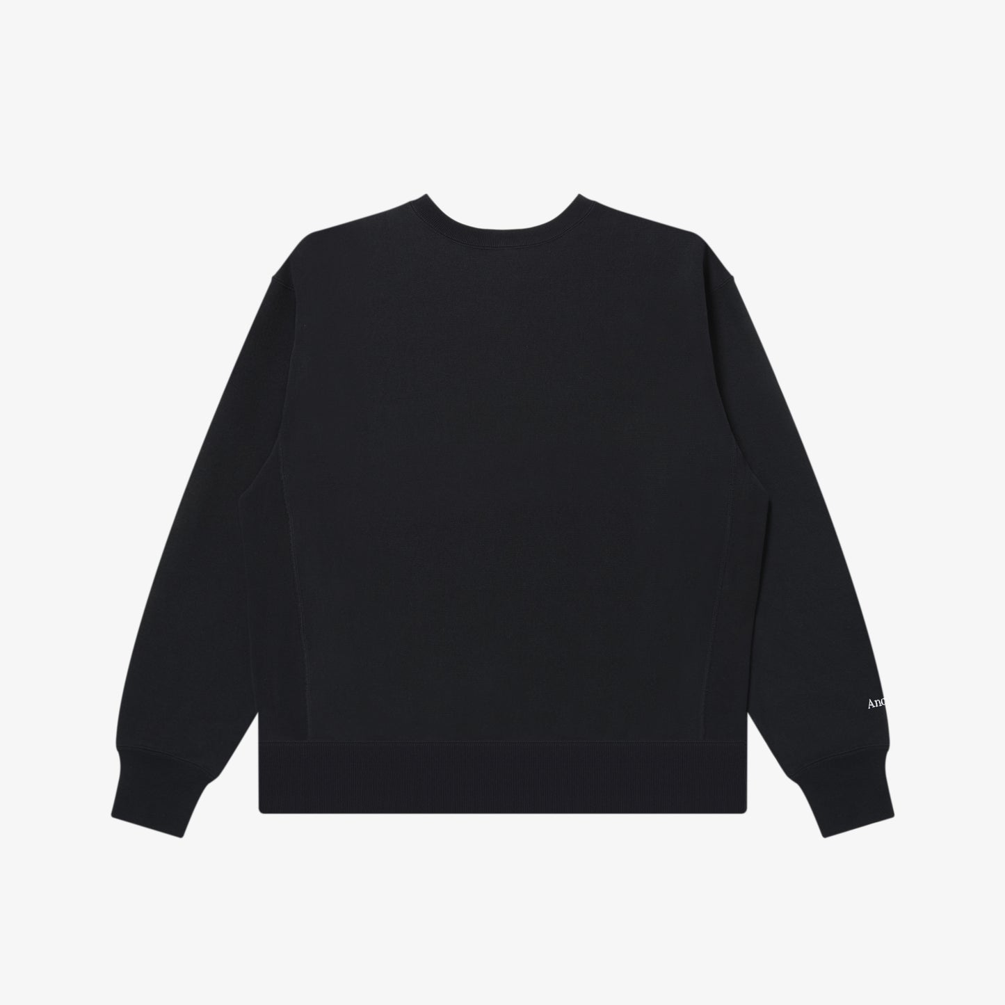 REVERSE WEAVE® INTERNET CREW SWEAT BLACK