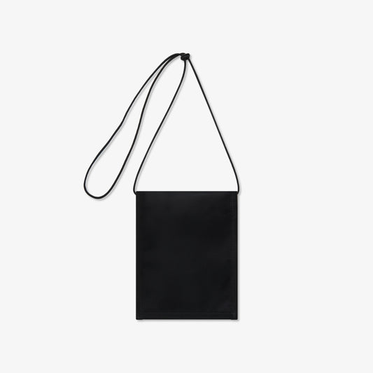 NYLON NECK POUCH BLACK