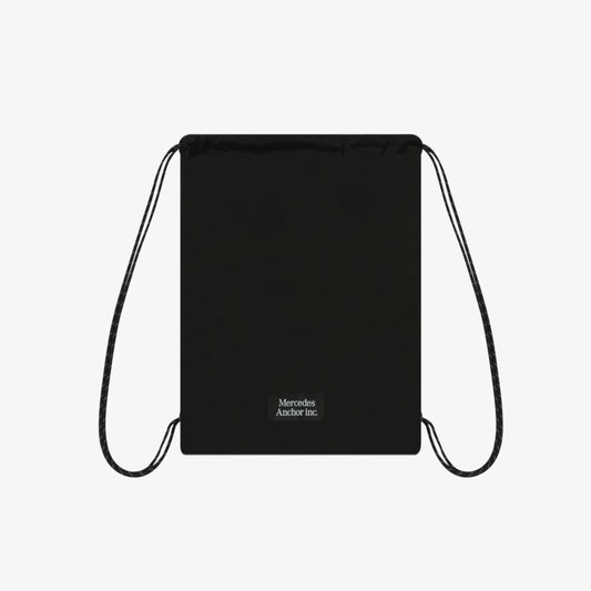 PEACHSKIN GYM SACK BLACK