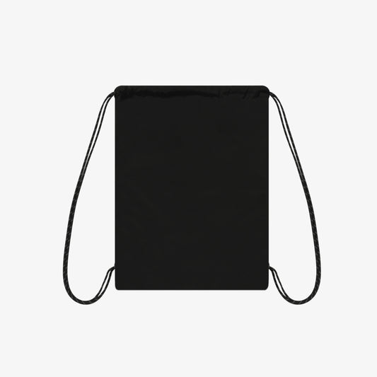 PEACHSKIN GYM SACK BLACK