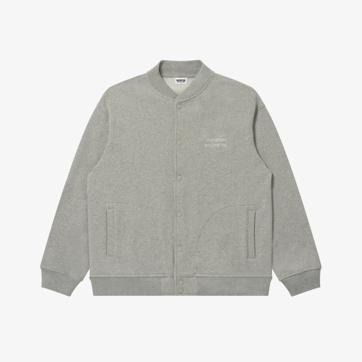 SWEAT STADIUM JACKET HEATHER GRAY