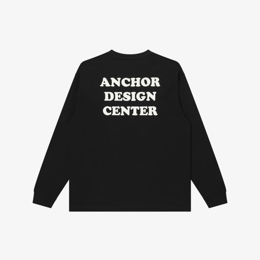 DESIGN CENTER L/S TEE BLACK