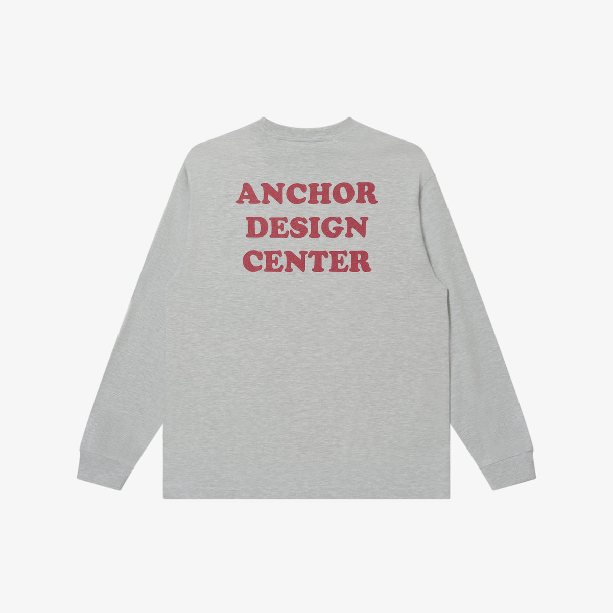 DESIGN CENTER L/S TEE HEATHER GRAY