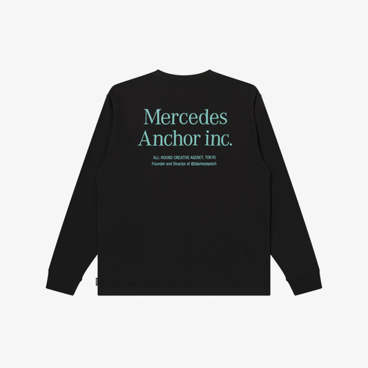 LOGO L/S TEE BLACK
