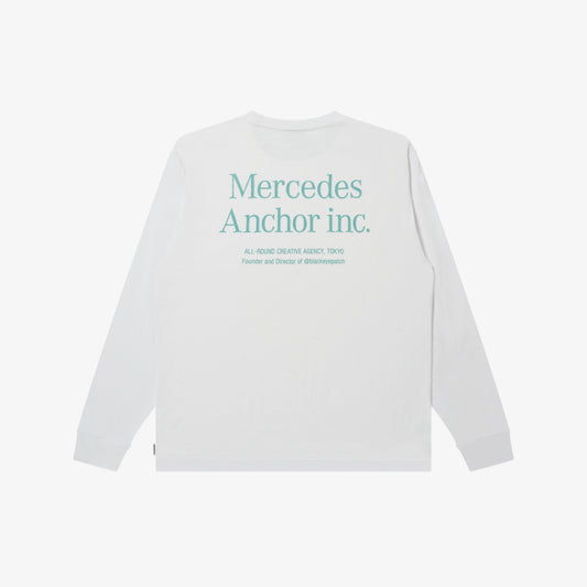 LOGO L/S TEE WHITE