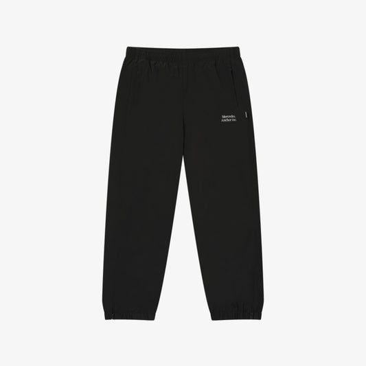 PEACHSKIN TRACK PANTS BLACK