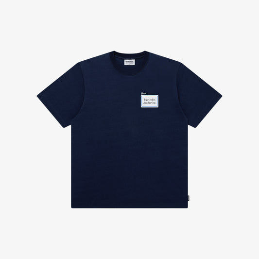 NAME BADGE LABELS TEE NAVY