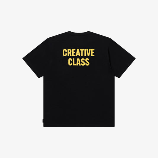 CREATIVE CLASS POCKET TEE BLACK