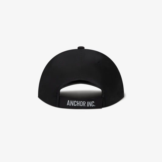 REFLECTIVE SPORT LOGO CAP BLACK