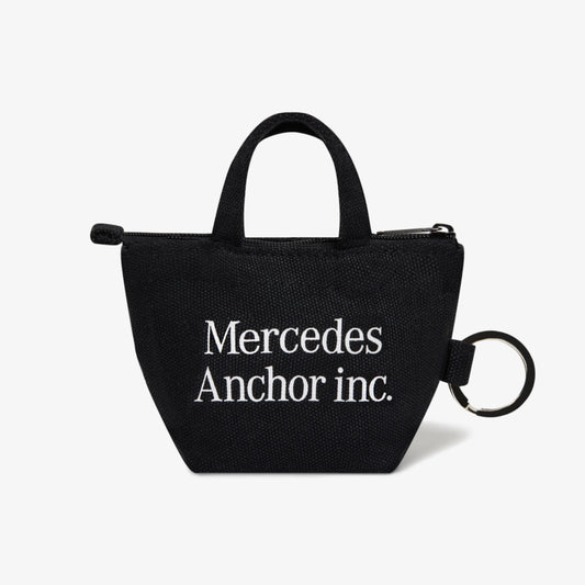 MINI TOTE KEYCHAIN BLACK