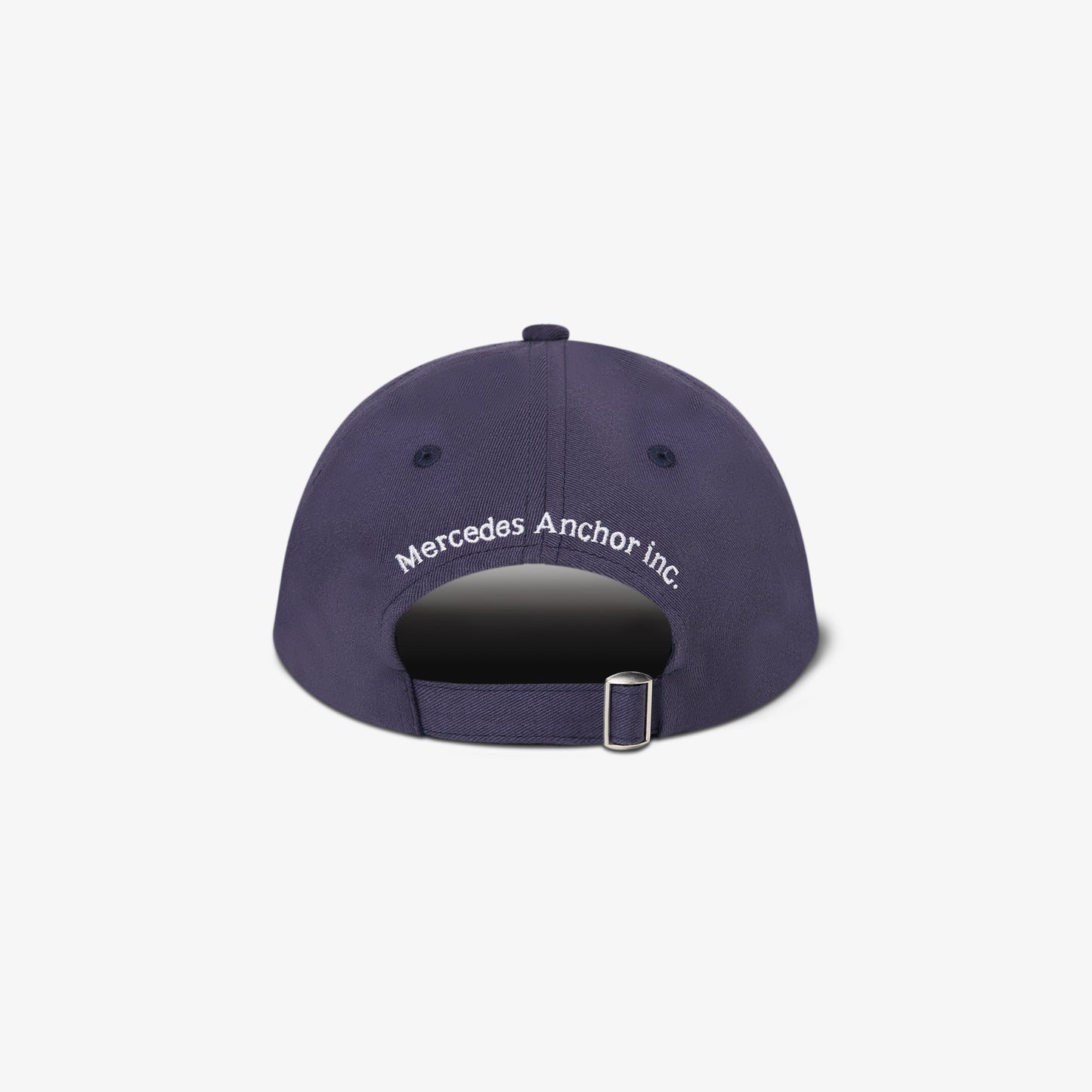 OVAL LOGO EMBROIDERED CAP NAVY