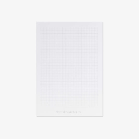GRID MEMO PAD WHITE