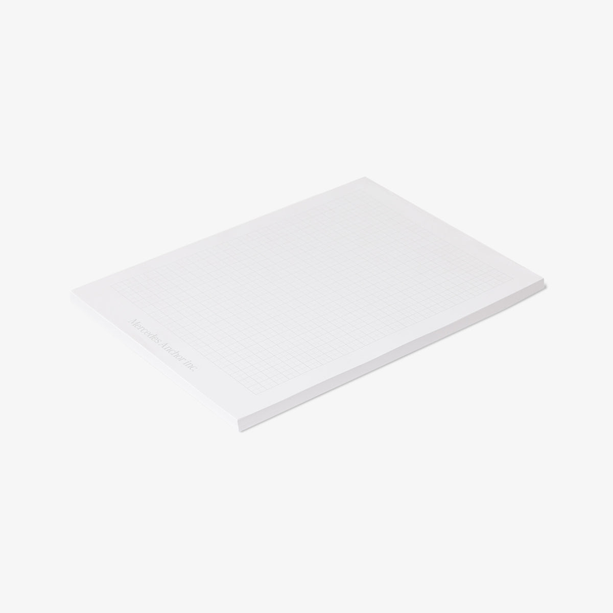 GRID MEMO PAD WHITE