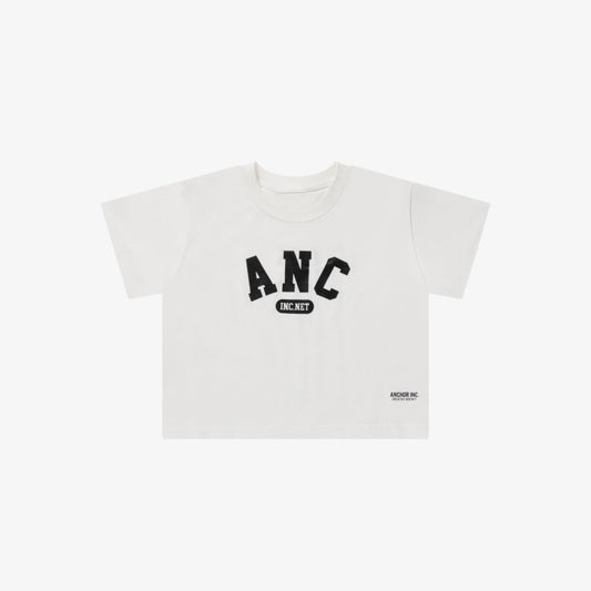 ANC COLLEGE KIDS TEE WHITE