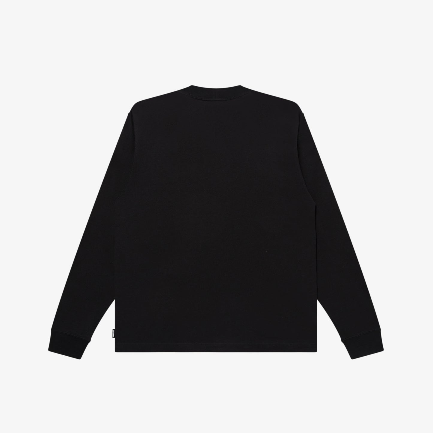 MOCKNECK L/S TEE BLACK