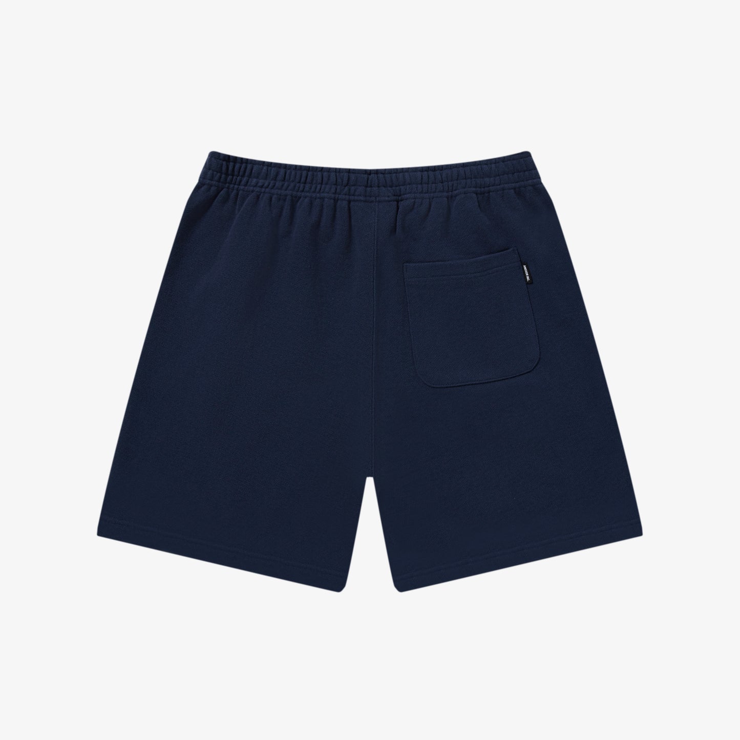 BOLD LOGO PATCHED SWEAT SHORTS NAVY