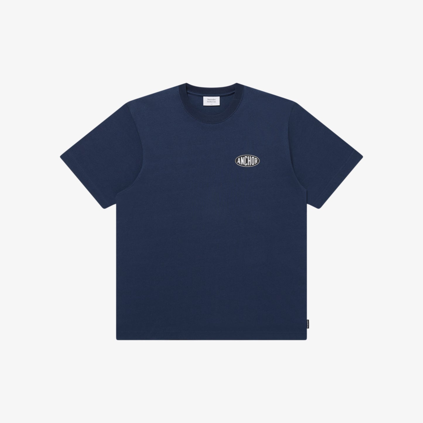 OVAL LOGO TEE NAVY