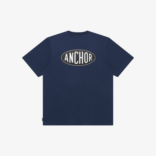 OVAL LOGO TEE NAVY